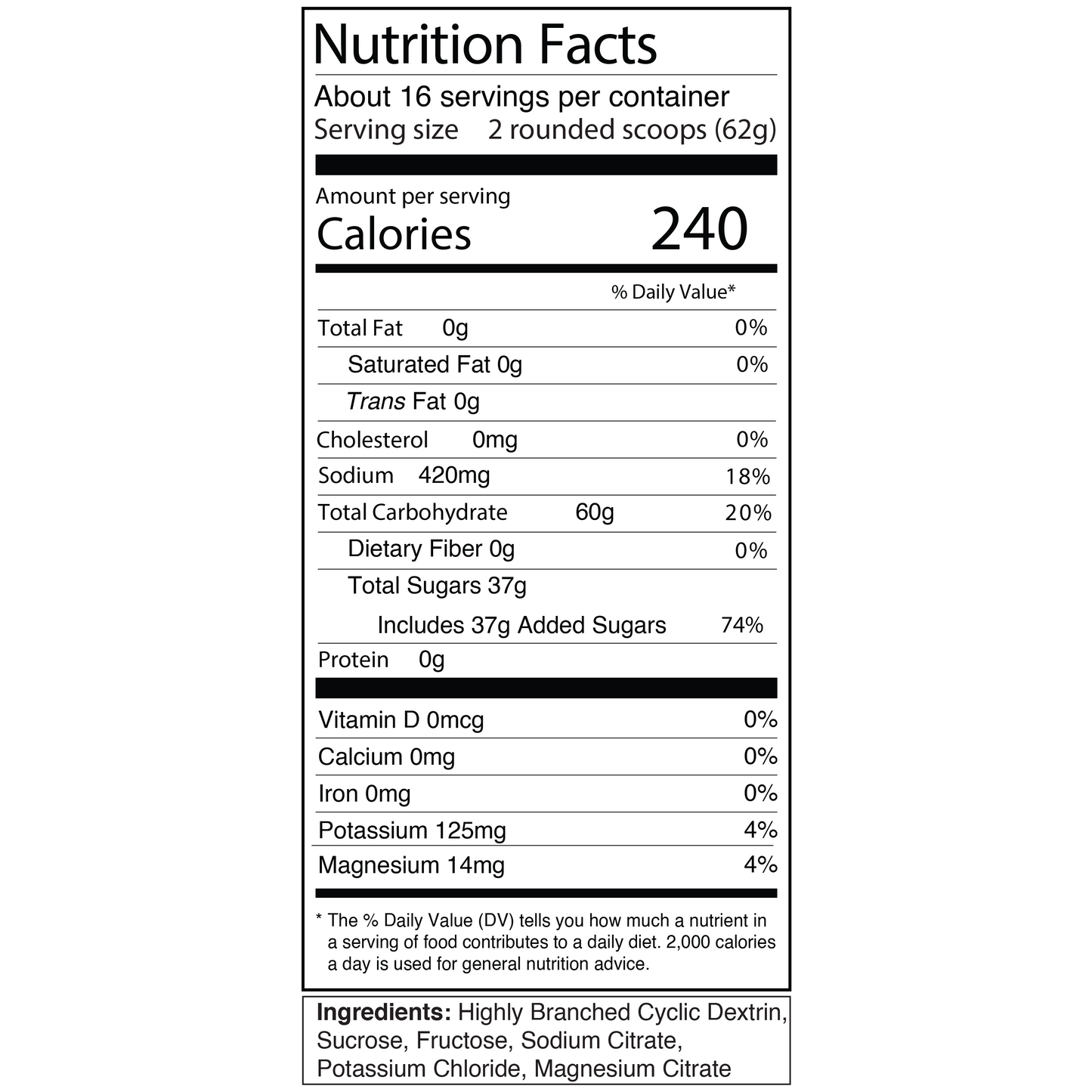 Endurance Drink Mix - PREORDER ONLY