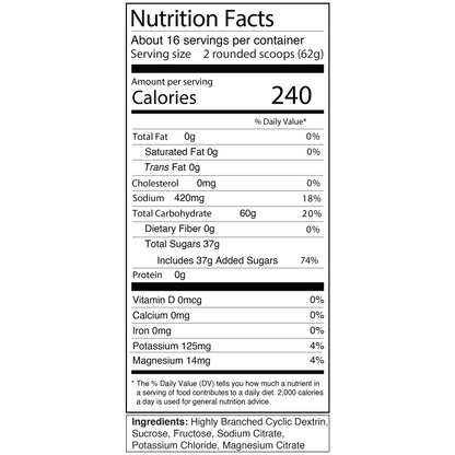 1/4 Kilo Endurance Drink Mix (Local Pickup)